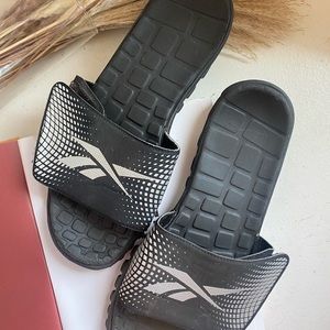 and1 mens slip on sandals size 11 black